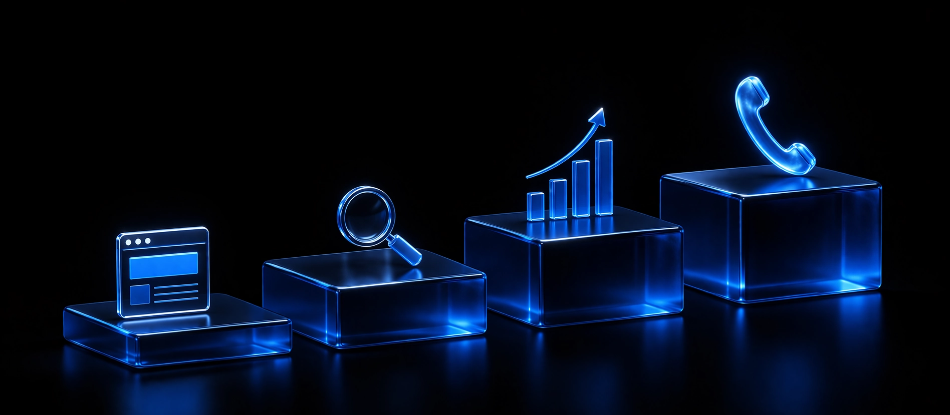 Website results timeline - from site launch to consistent organic leads over 12 months